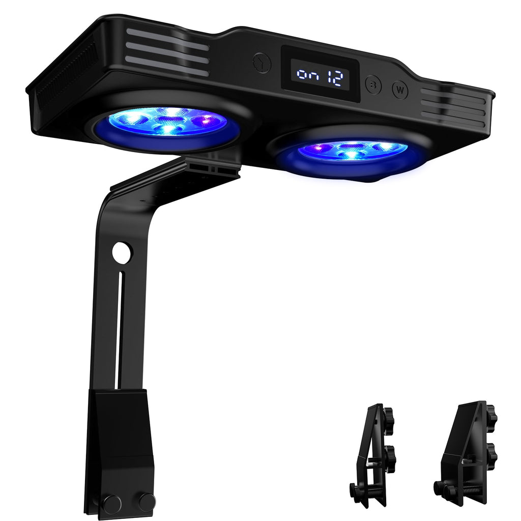 CTLite A036 35W IP65 built-in timer touch control LED aquarium light with 2 independent channels