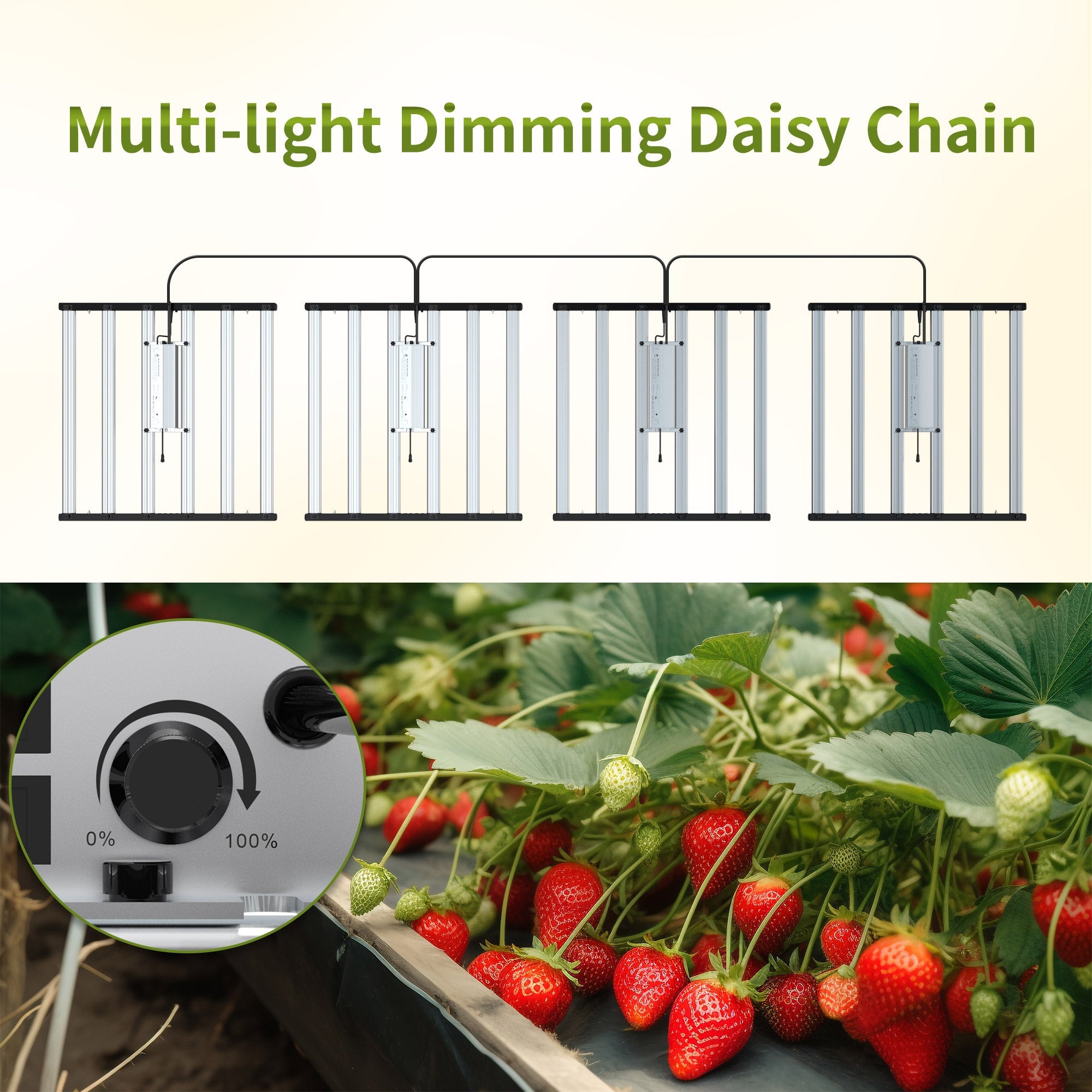 CTLite FD-Bar6 680Watt 660nm+450nm Dimmable LED Grow Light