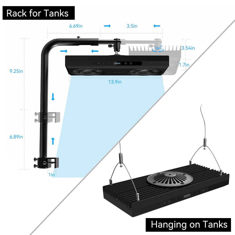 CTLite 6 Channels 140Watt LED Aquarium Light